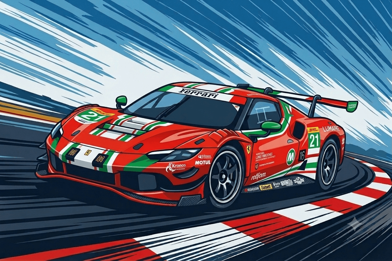 AF Corse, No.21